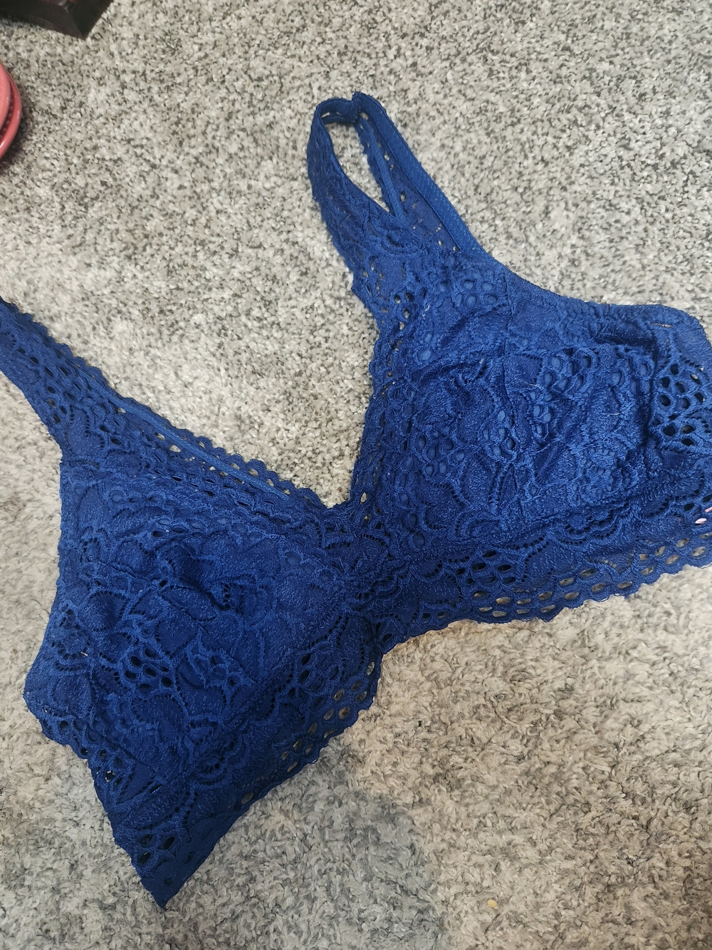 Rue21 Royal Blue Lace Bralette